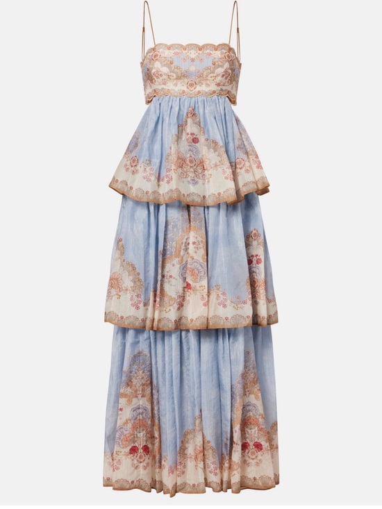 Zimmermann Dresses & Skirts - Zimmermann Daylight Floral Tiered Maxi Dress